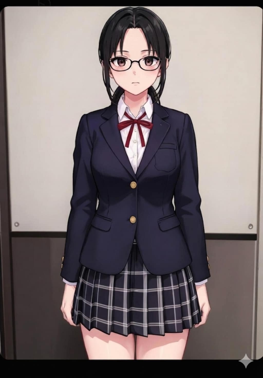 ブレザー女子