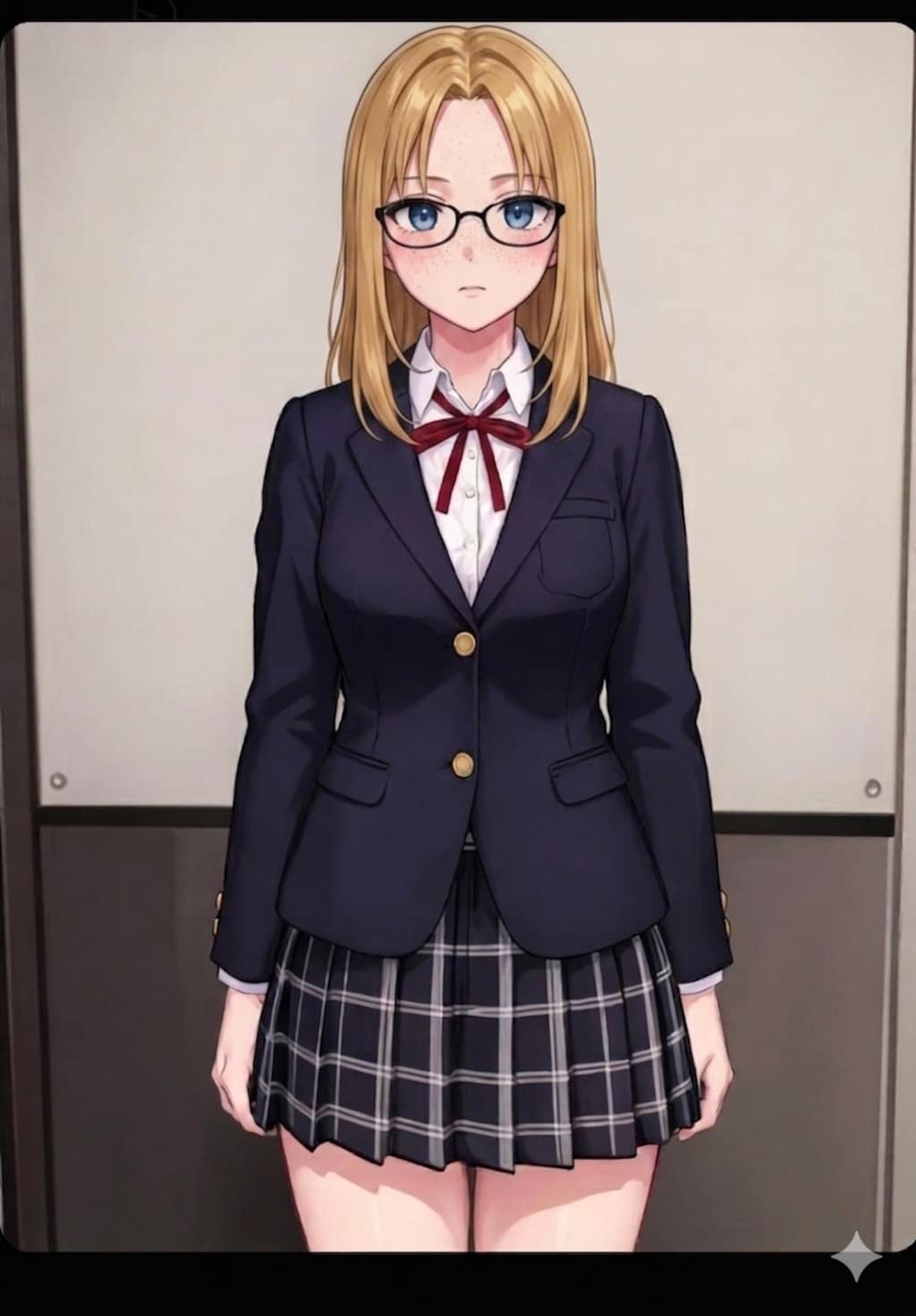 ブレザー女子