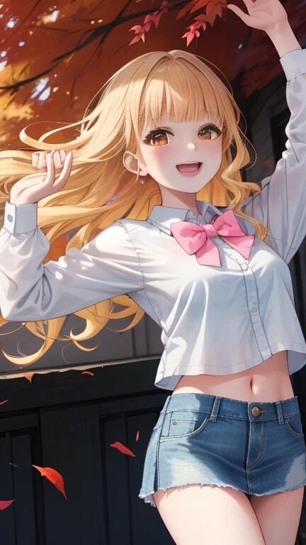 早く紅葉狩りしたいけど、まだまだ暑い... | の人気AIイラスト・グラビア