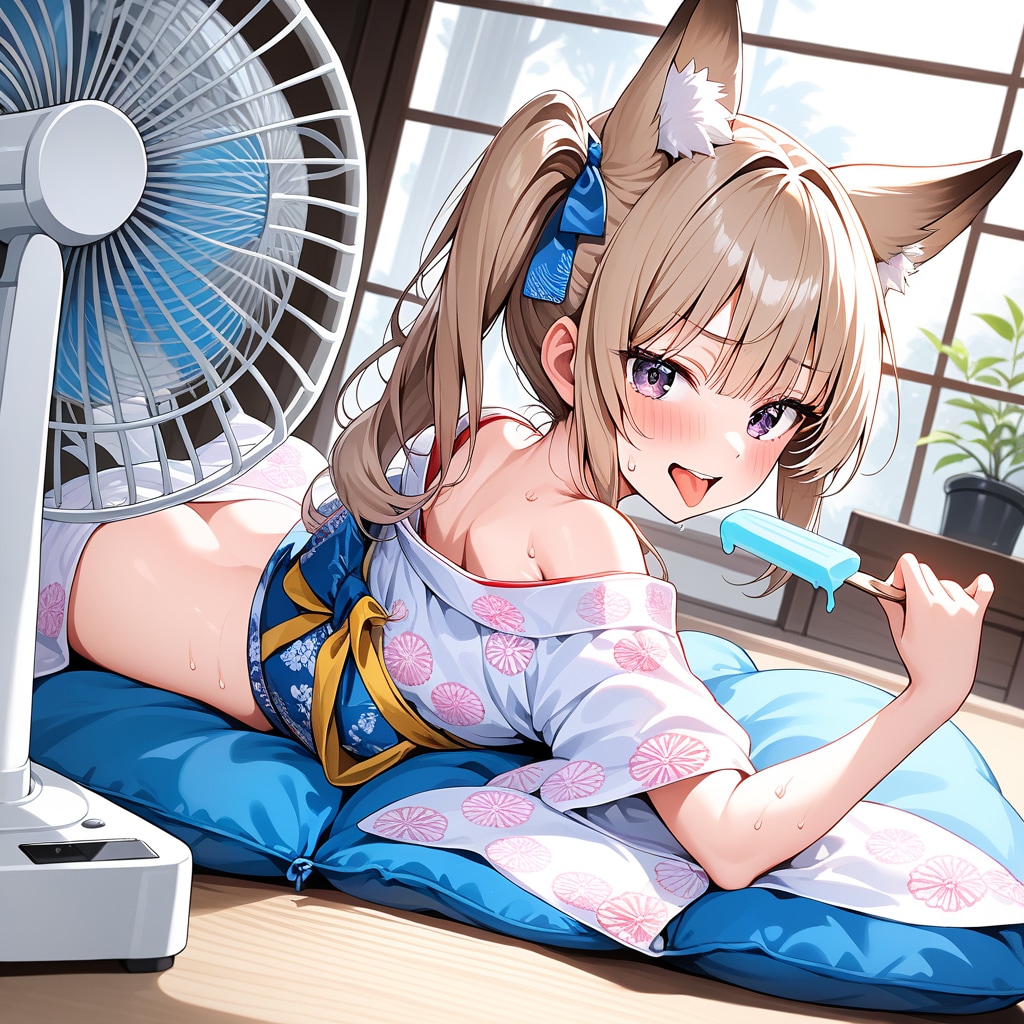 盛夏の狐娘・三女