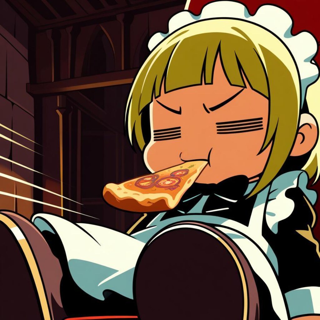 ヒマやな…🍕🍕