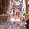 おおかみさんのバニーガールコスプレ。その１。 6枚目