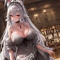 おおかみさんのバニーガールコスプレ。その１。 9枚目