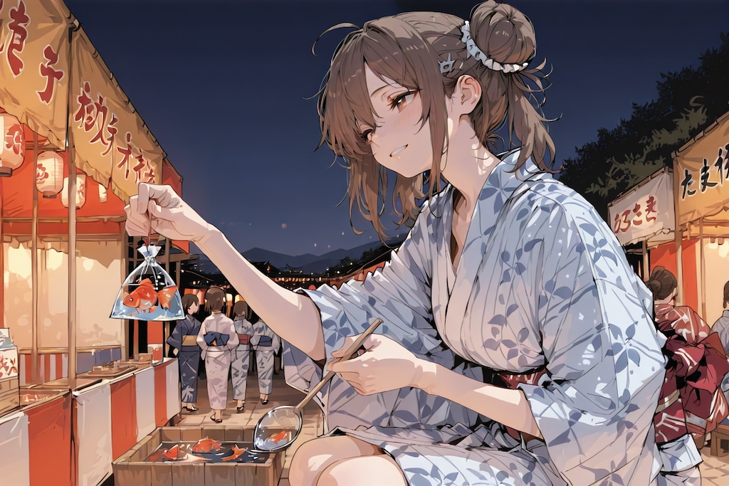 夏のワンシーン
