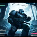 FPSゲームのUI再現 2枚目
