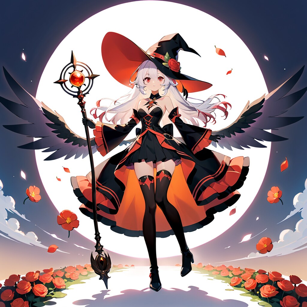 翼人魔導士　エメラルド