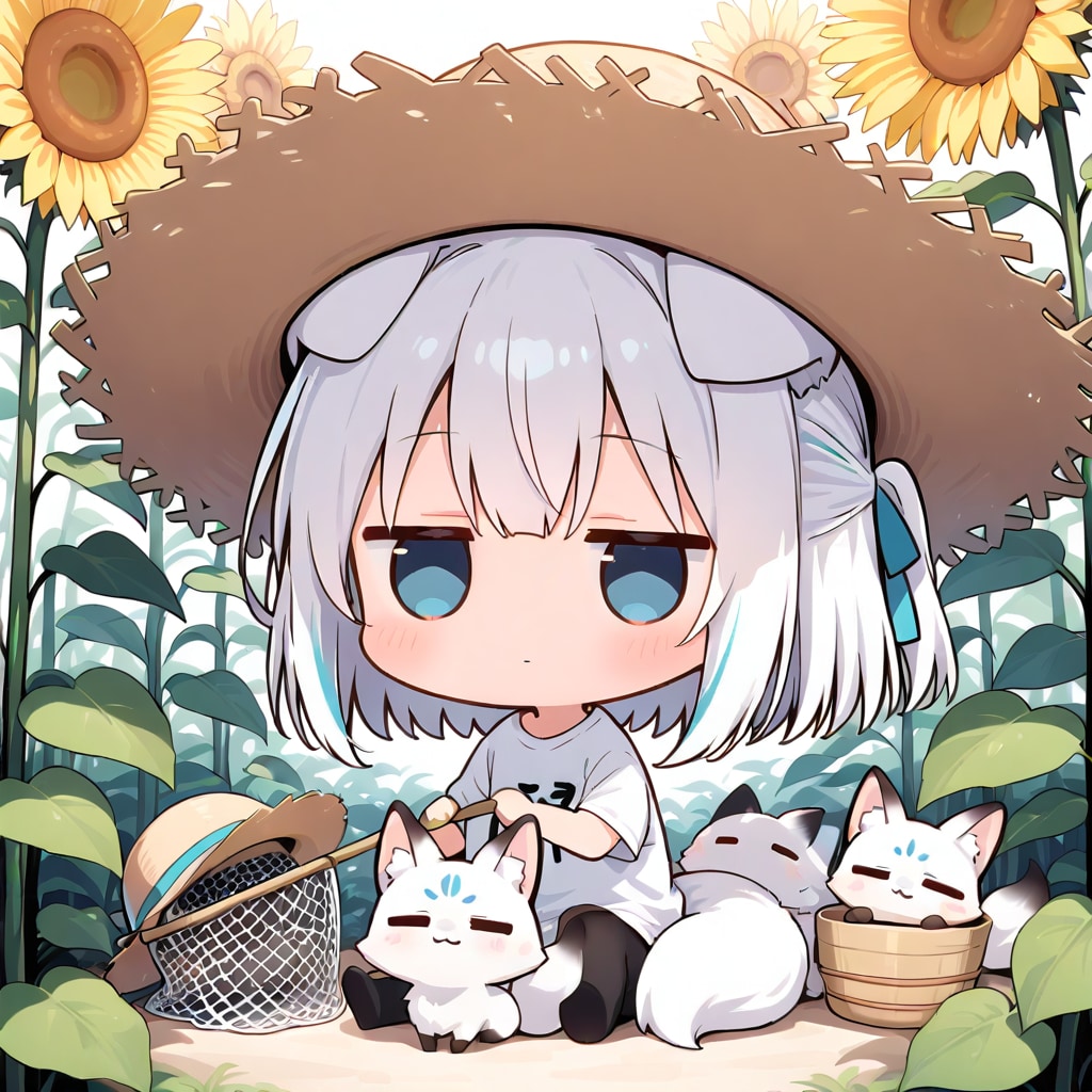 にゅむむむむ……