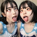 アヘ顔自撮りが流行ってしまった陸上部 4枚目