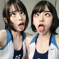 アヘ顔自撮りが流行ってしまった陸上部 7枚目