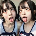 アヘ顔自撮りが流行ってしまった陸上部 2枚目