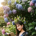 Among the Hydrangeas 2枚目