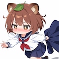 走るマメタヌキちゃん 4枚目