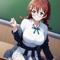 眼鏡っ娘エマ・ヴェルデ 2枚目