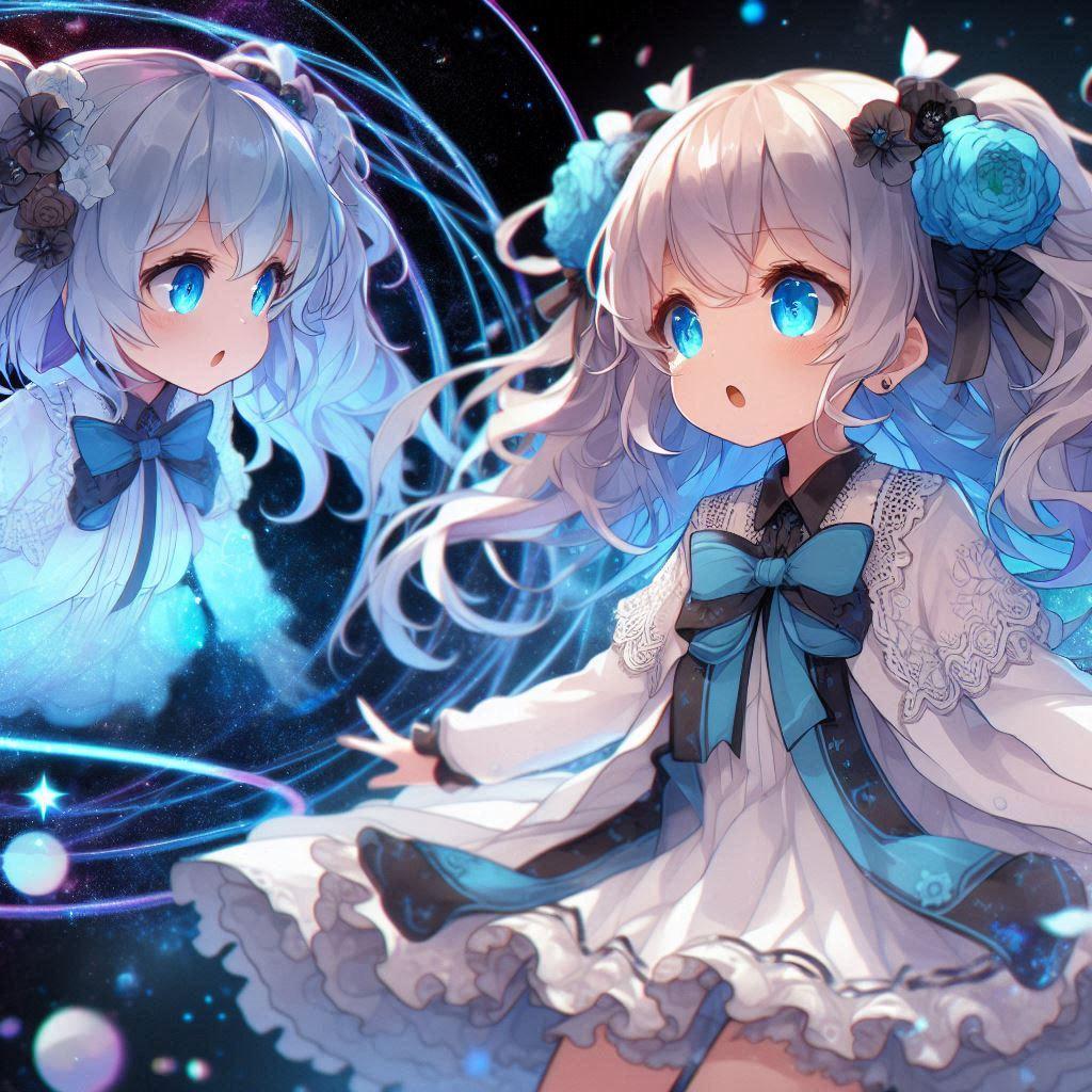 幽体離脱をしている小さな女の子 | の人気AIイラスト・グラビア