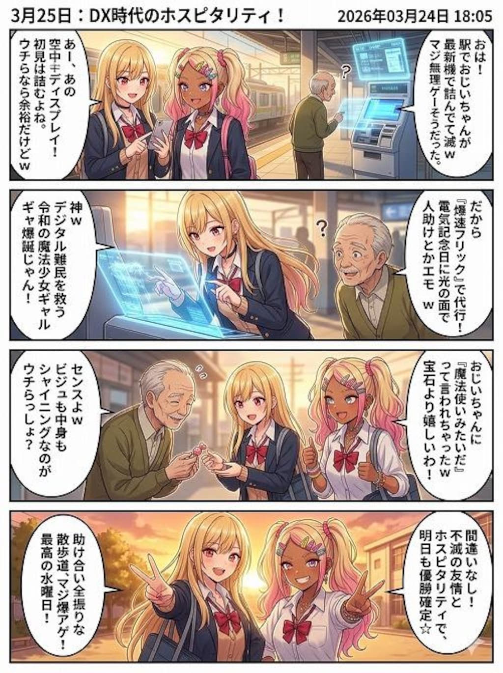 毎日漫画2026/3/25分