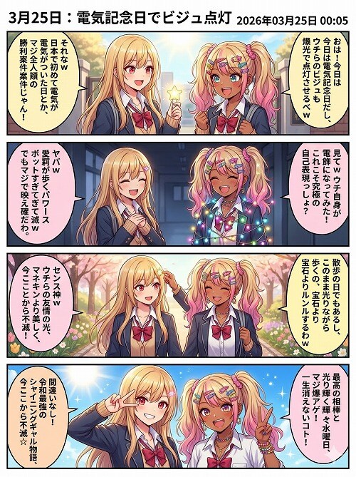 毎日漫画2026/3/25分 | の人気AIイラスト・グラビア