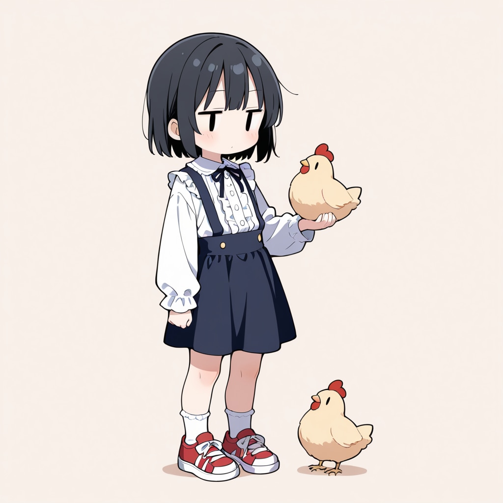 にわとりと遊んでみた