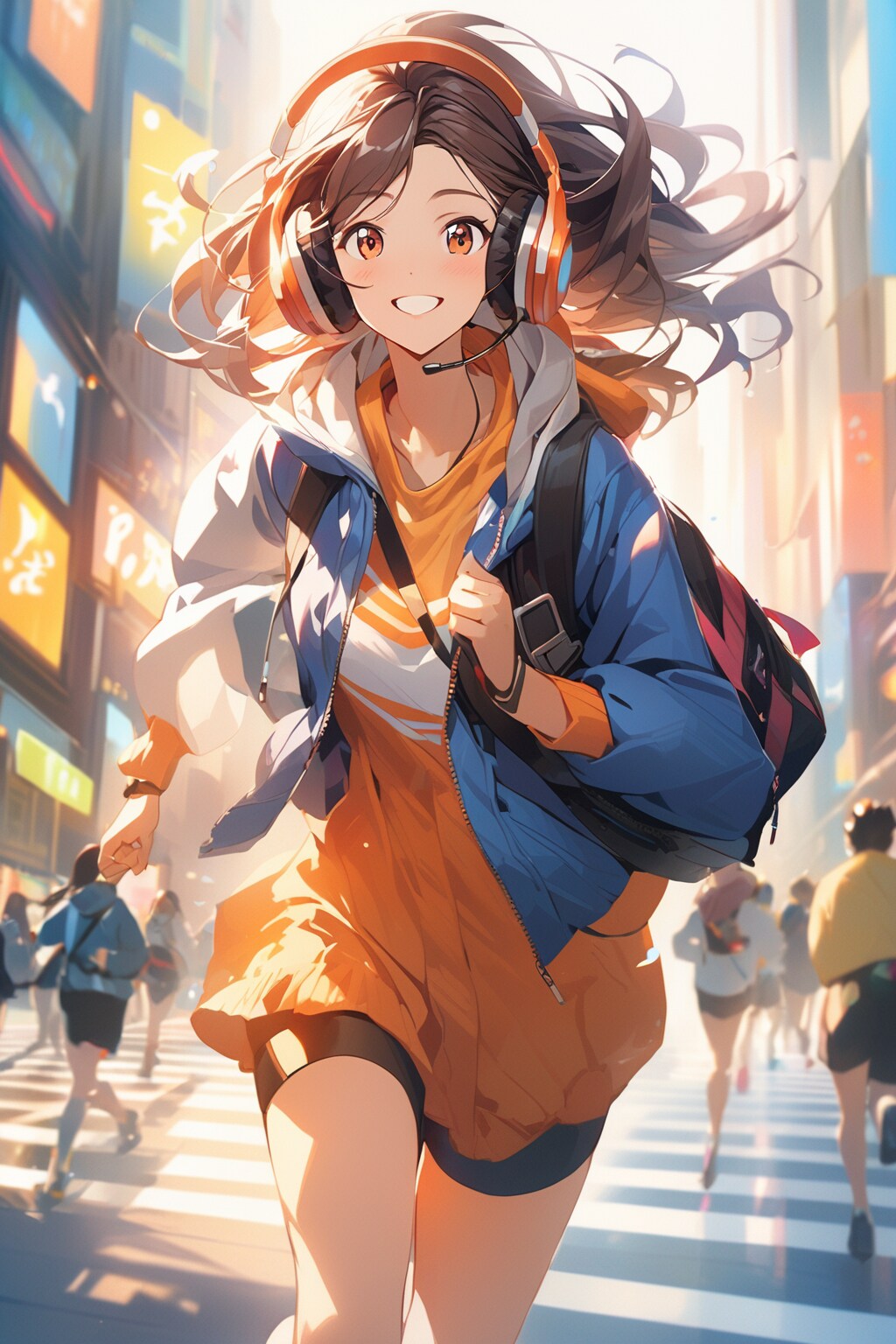 駆け抜けろ！ | の人気AIイラスト・グラビア