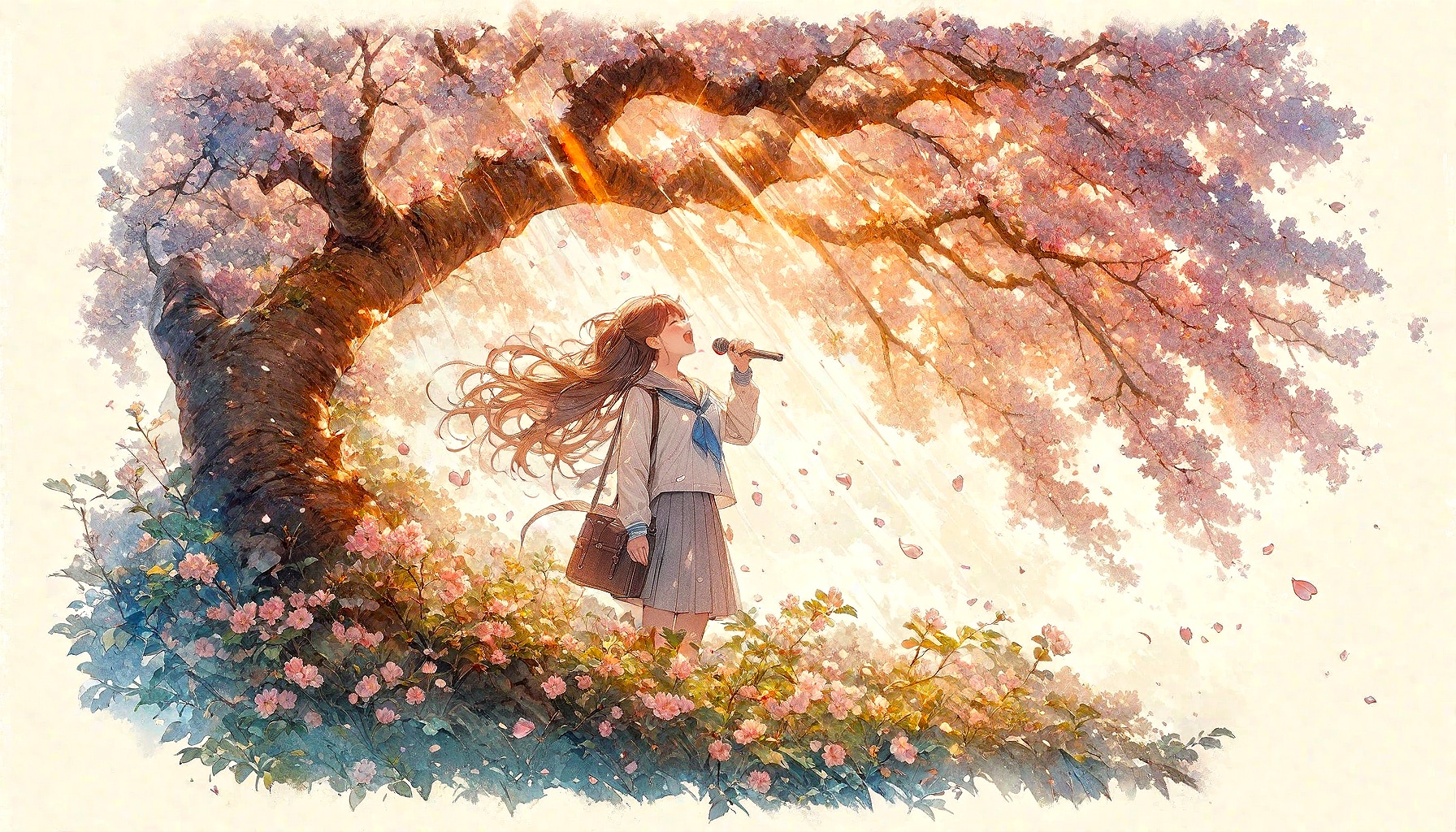 花と少女114 | の人気AIイラスト・グラビア