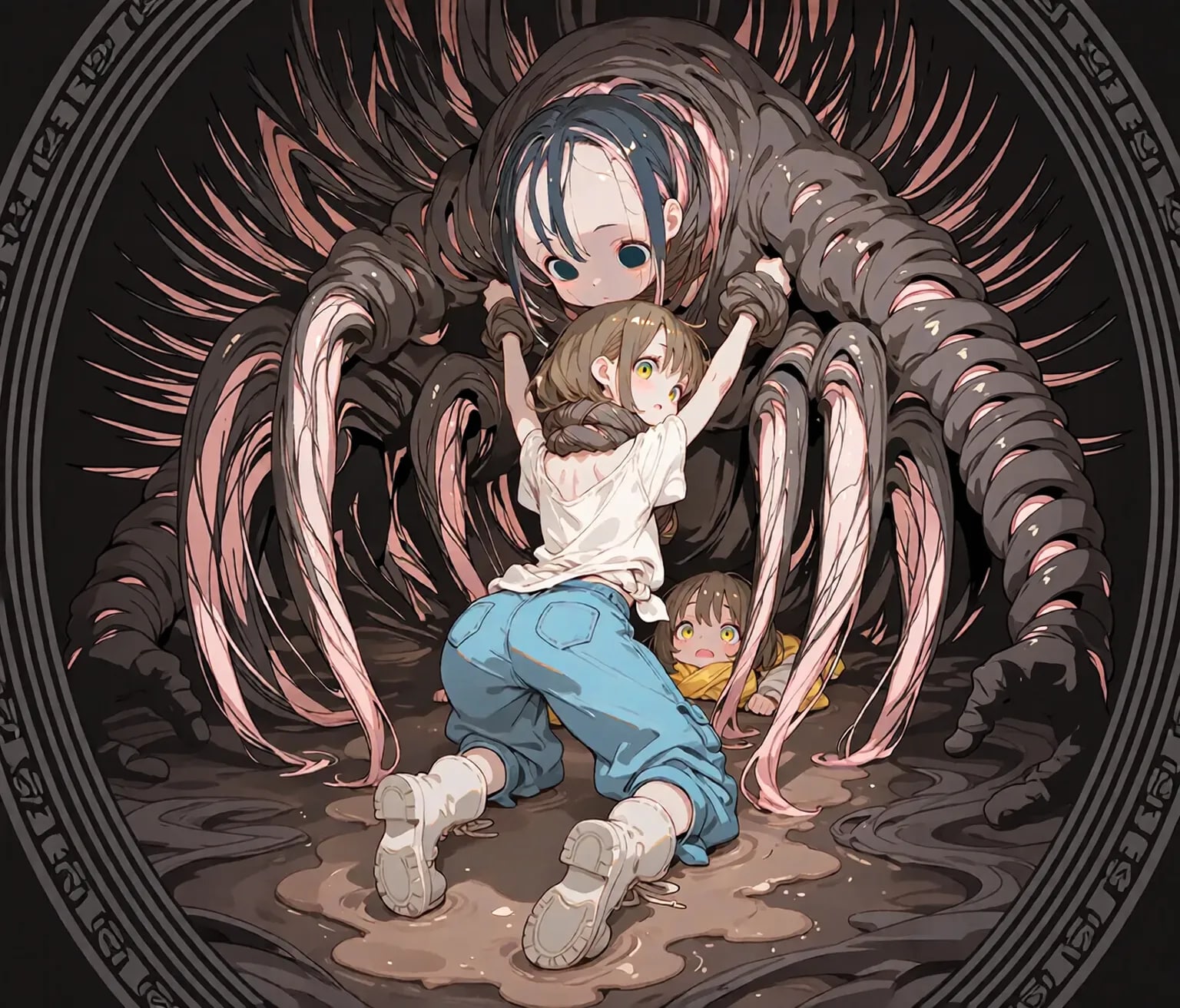 【キメラ少女】「お姉ちゃん、助けて」 | の人気AIイラスト・グラビア