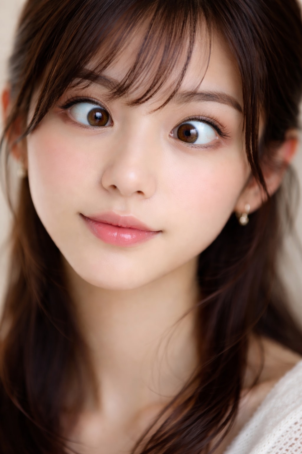 寄り目