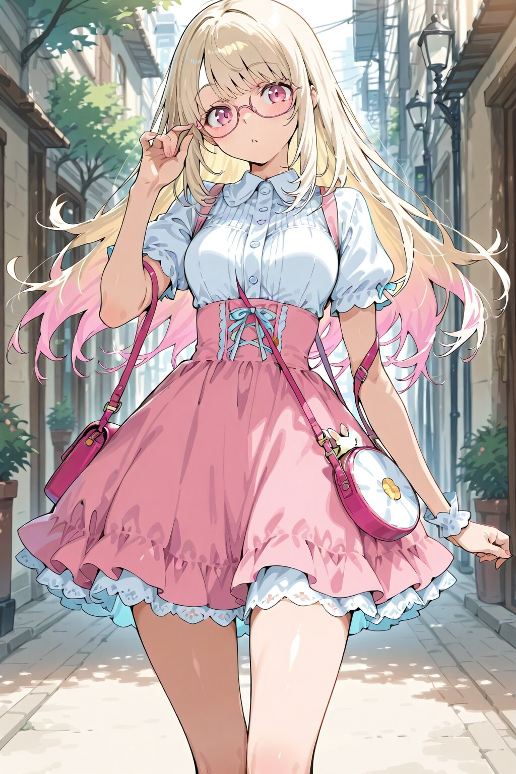 メガネ美少女 | の人気AIイラスト・グラビア