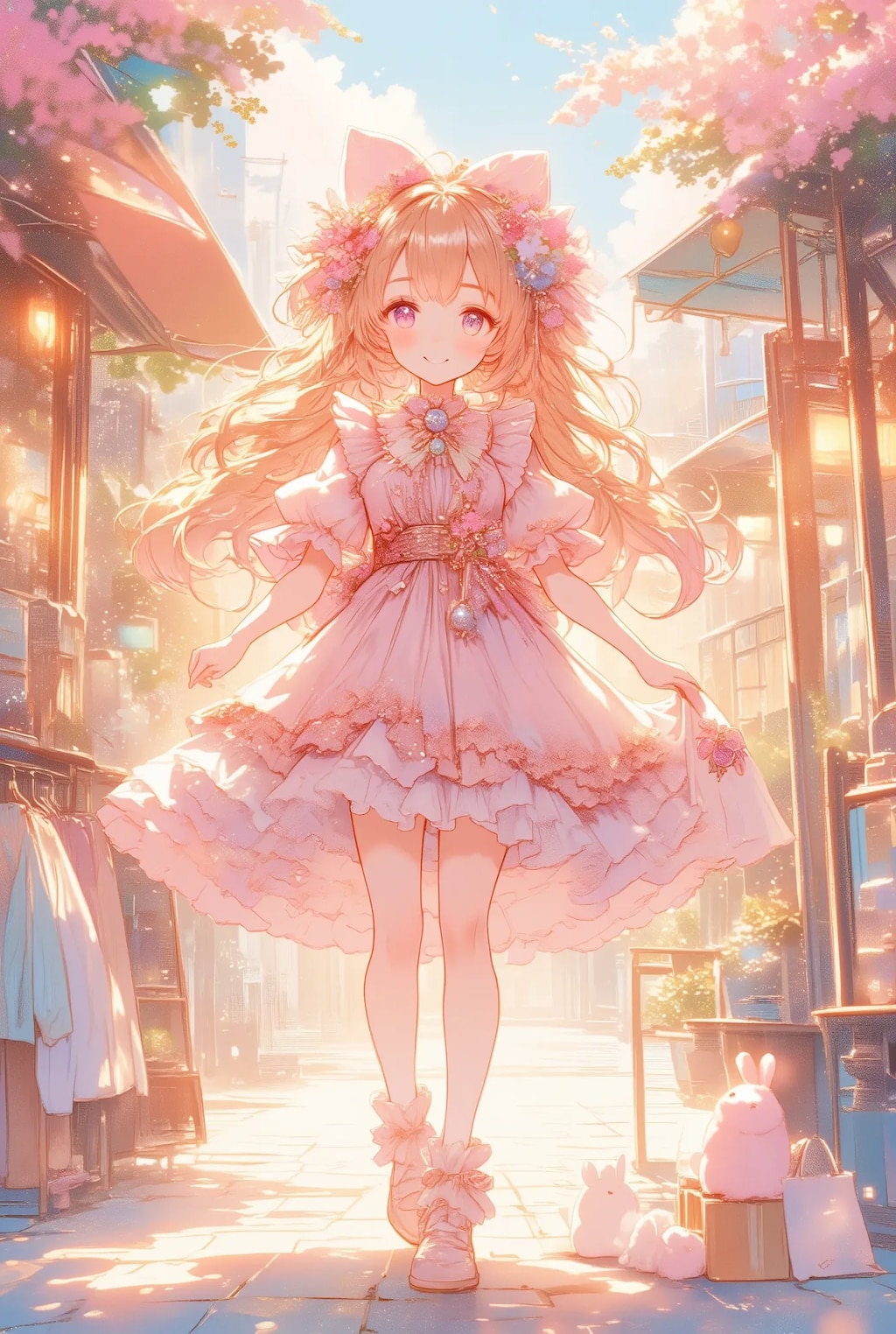 フリフリちゃんのショッピング