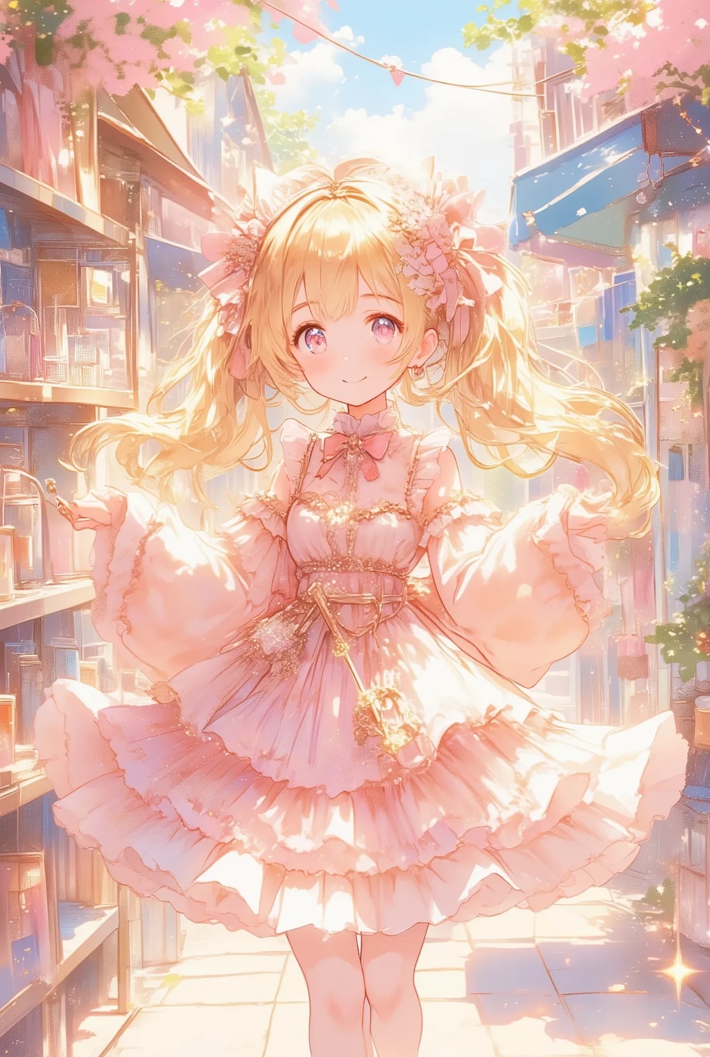 フリフリちゃんのショッピング