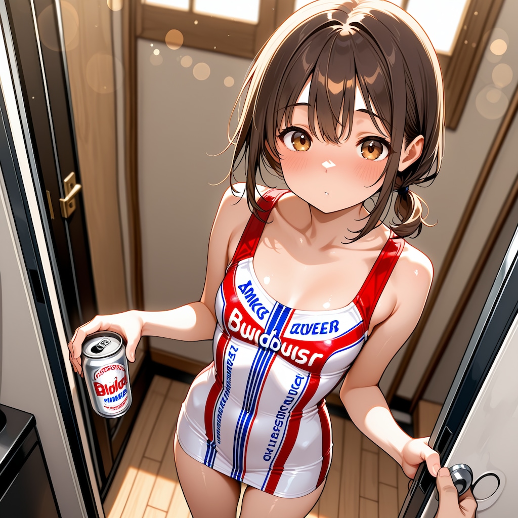 昨日助けて頂いた缶ビールですけど