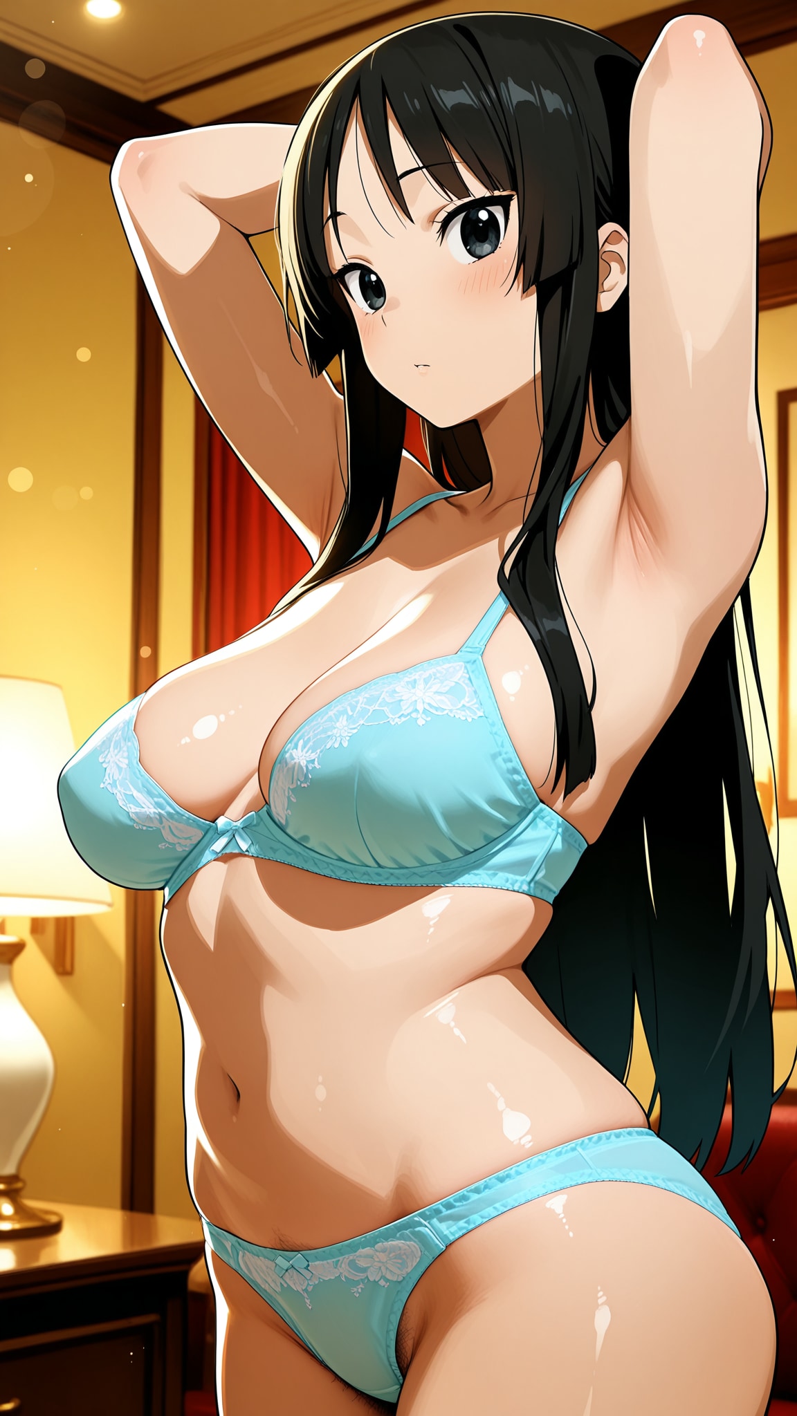 けいおん 秋山澪 下着