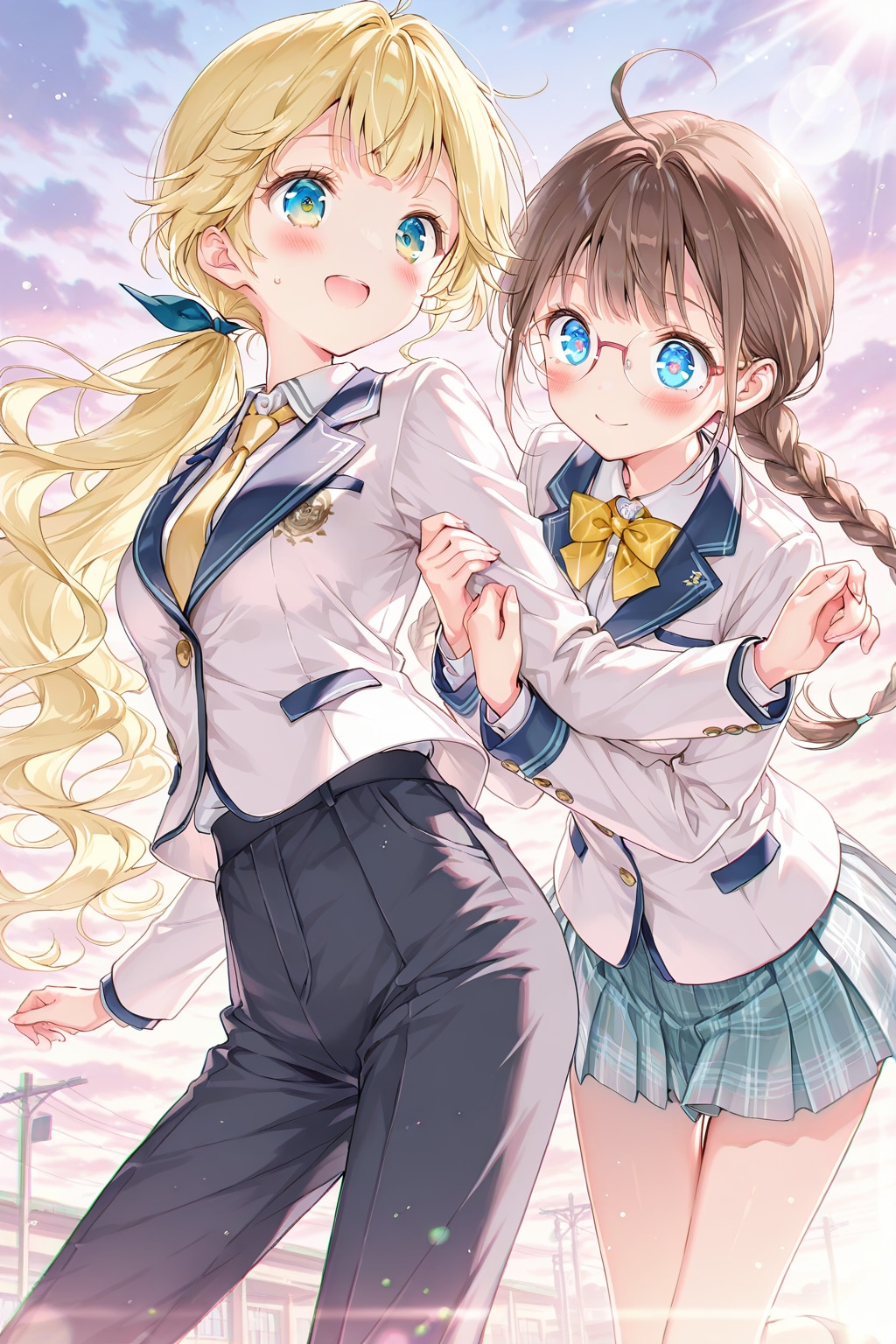 男子の制服を着たらクラスメイトに告白された | の人気AIイラスト・グラビア