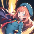 ベレー少女アニメ風 2枚目
