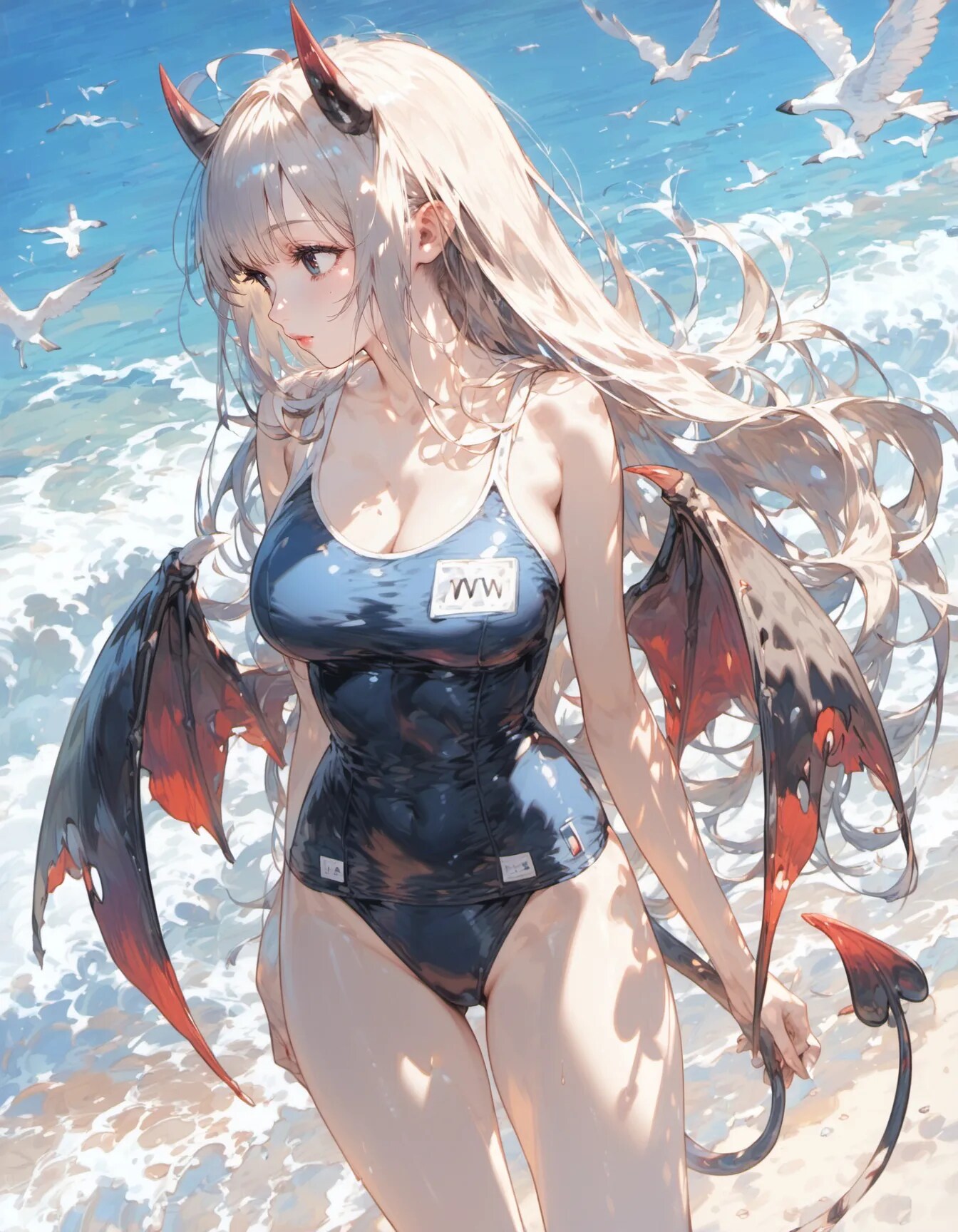 Scarlet Wings by the Endless Tide