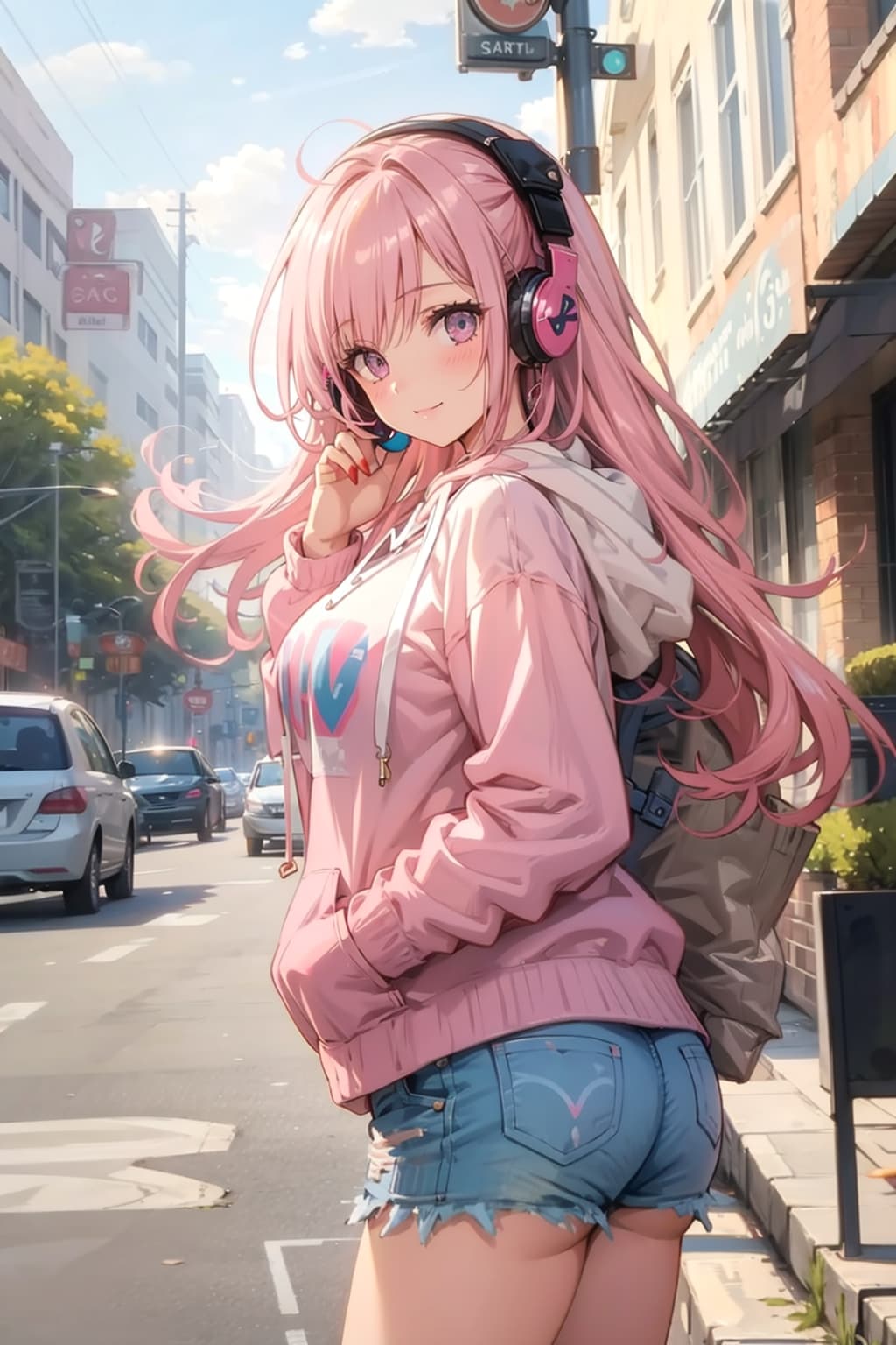 一緒に聴く？ | の人気AIイラスト・グラビア