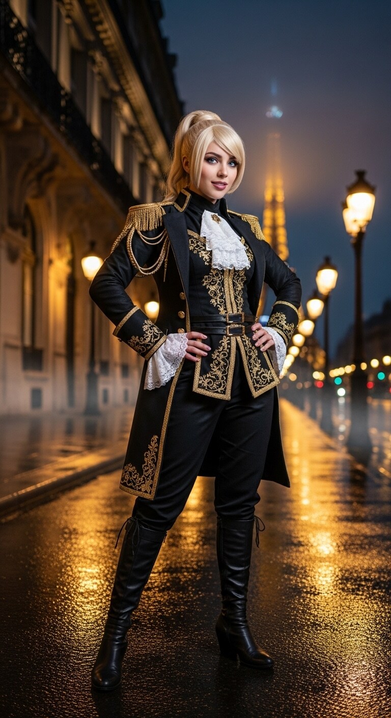 クール間諜ヨランド・オブスクリテのパリ夜間密偵