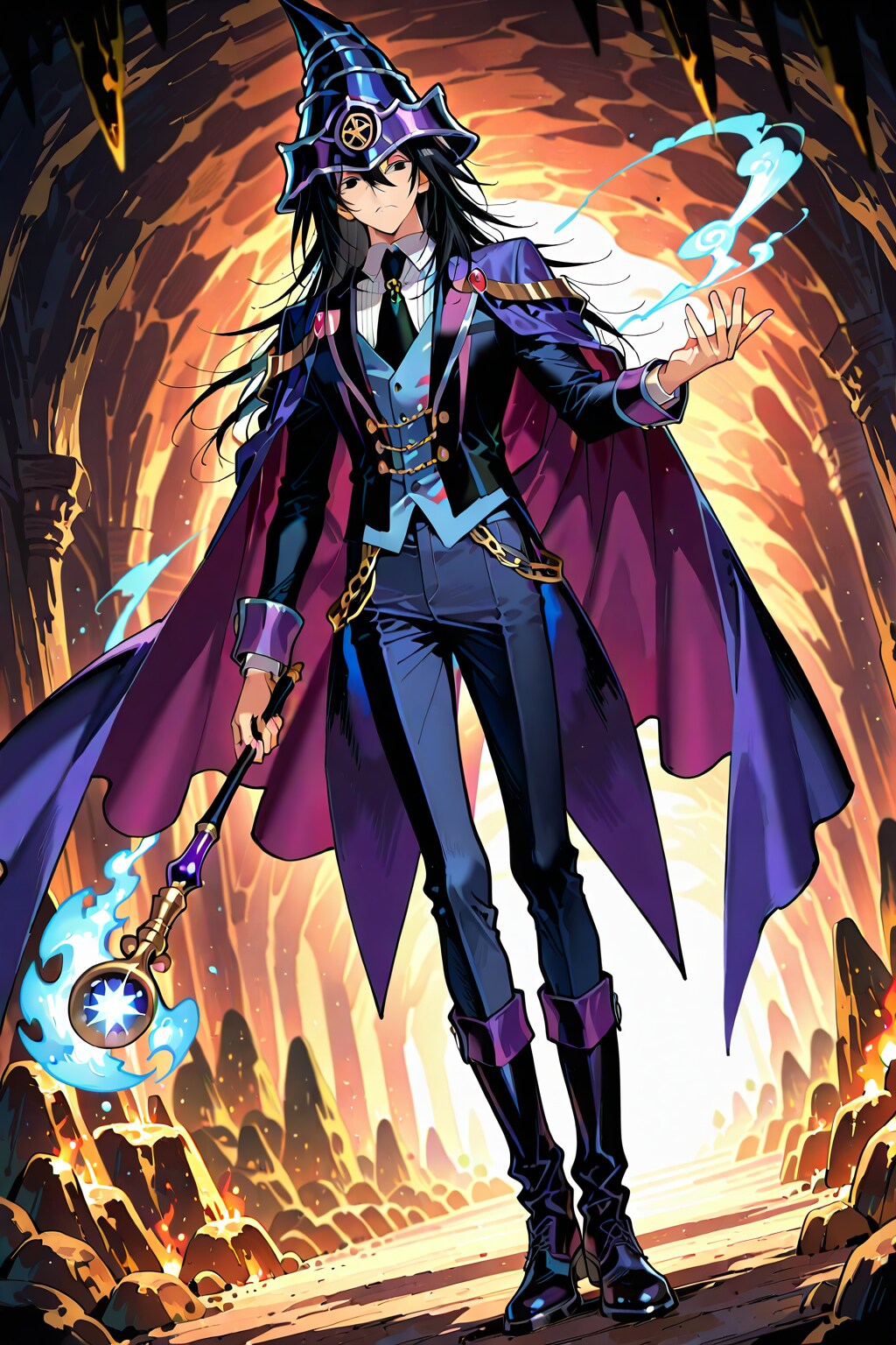 青年男性魔導師26.5.18 | の人気AIイラスト・グラビア