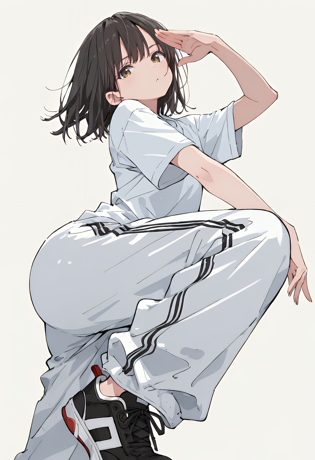 運動着