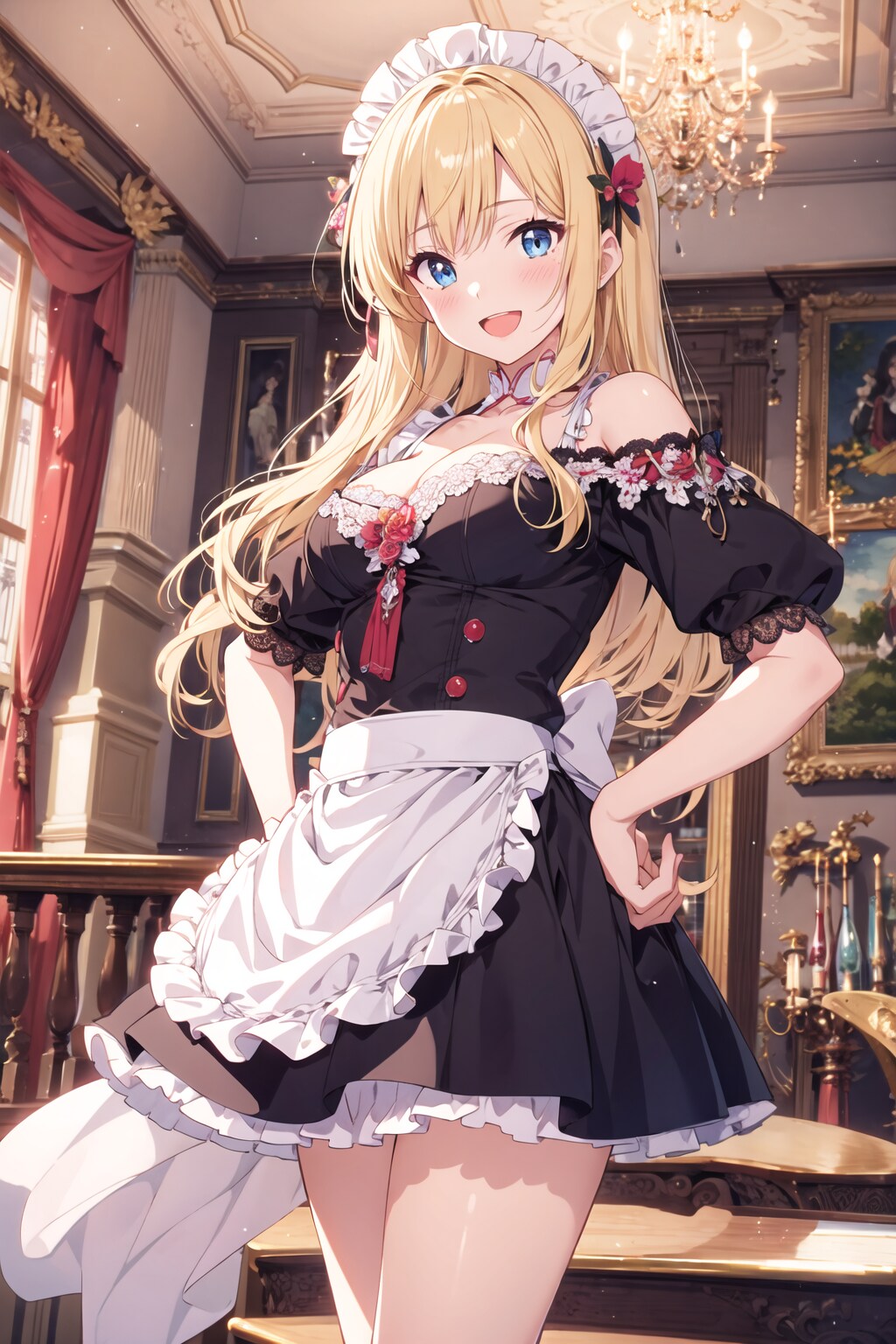 オフショルダーメイド姫
