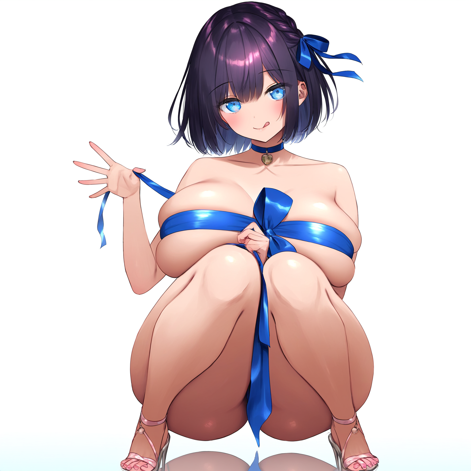青リボン