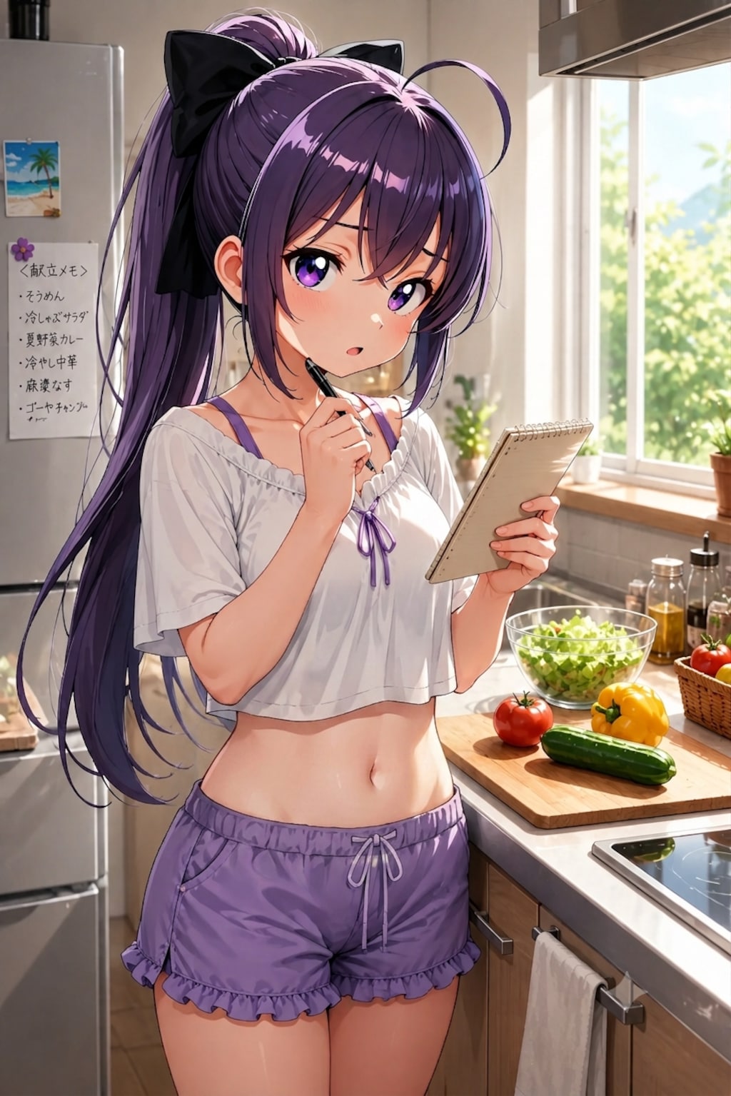 キッチンのクノイチ