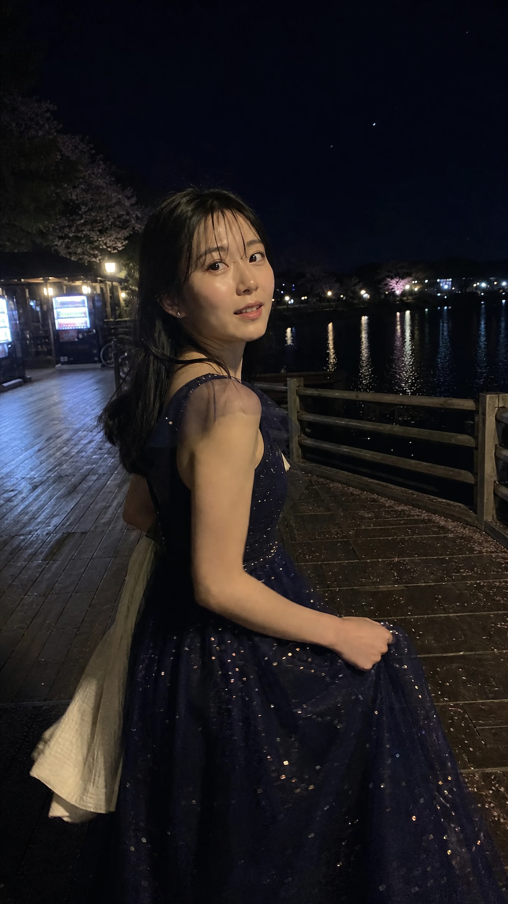 A Dress Sewn from the Night Sky