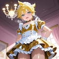 ボーカロイド　鏡音レン　メイド服 7枚目