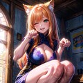 ケモミミと女の子 2枚目
