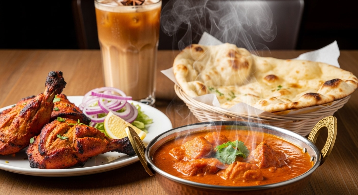 摩訶不思議食堂のインドカリーセット