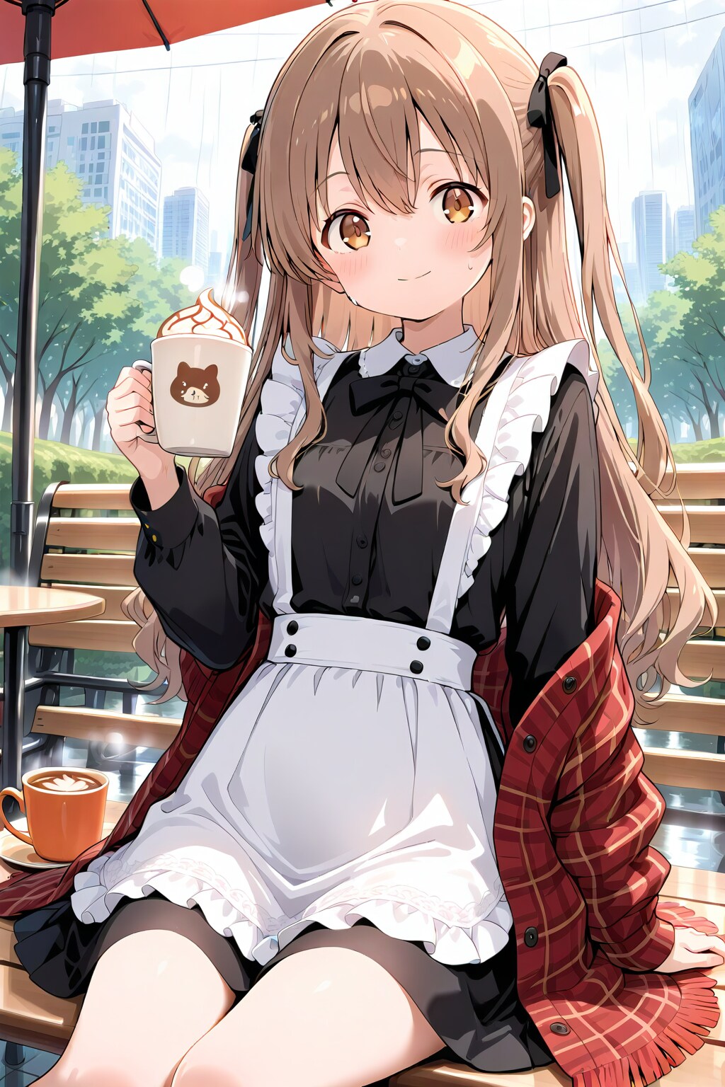 雨とカプチーノさん | の人気AIイラスト・グラビア