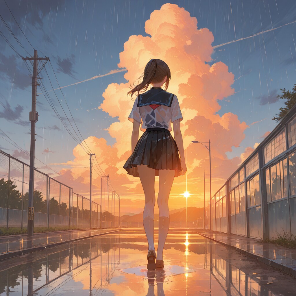 雨上がりのゴールデンタイム