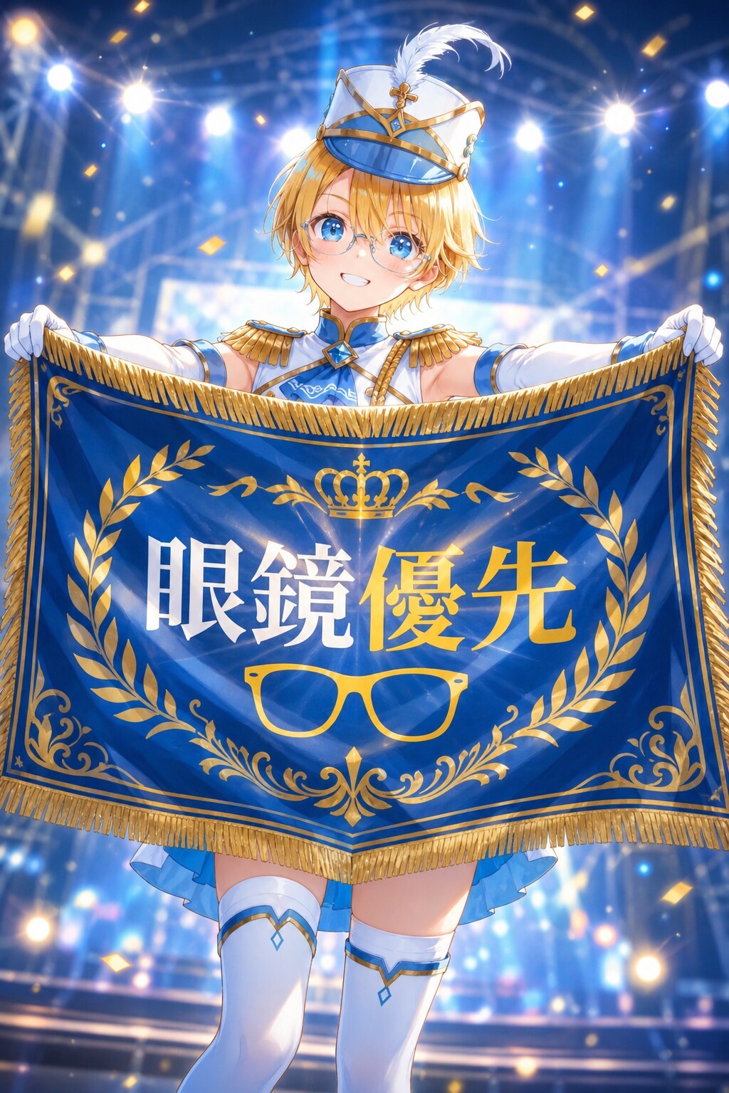 今日も眼鏡優先
