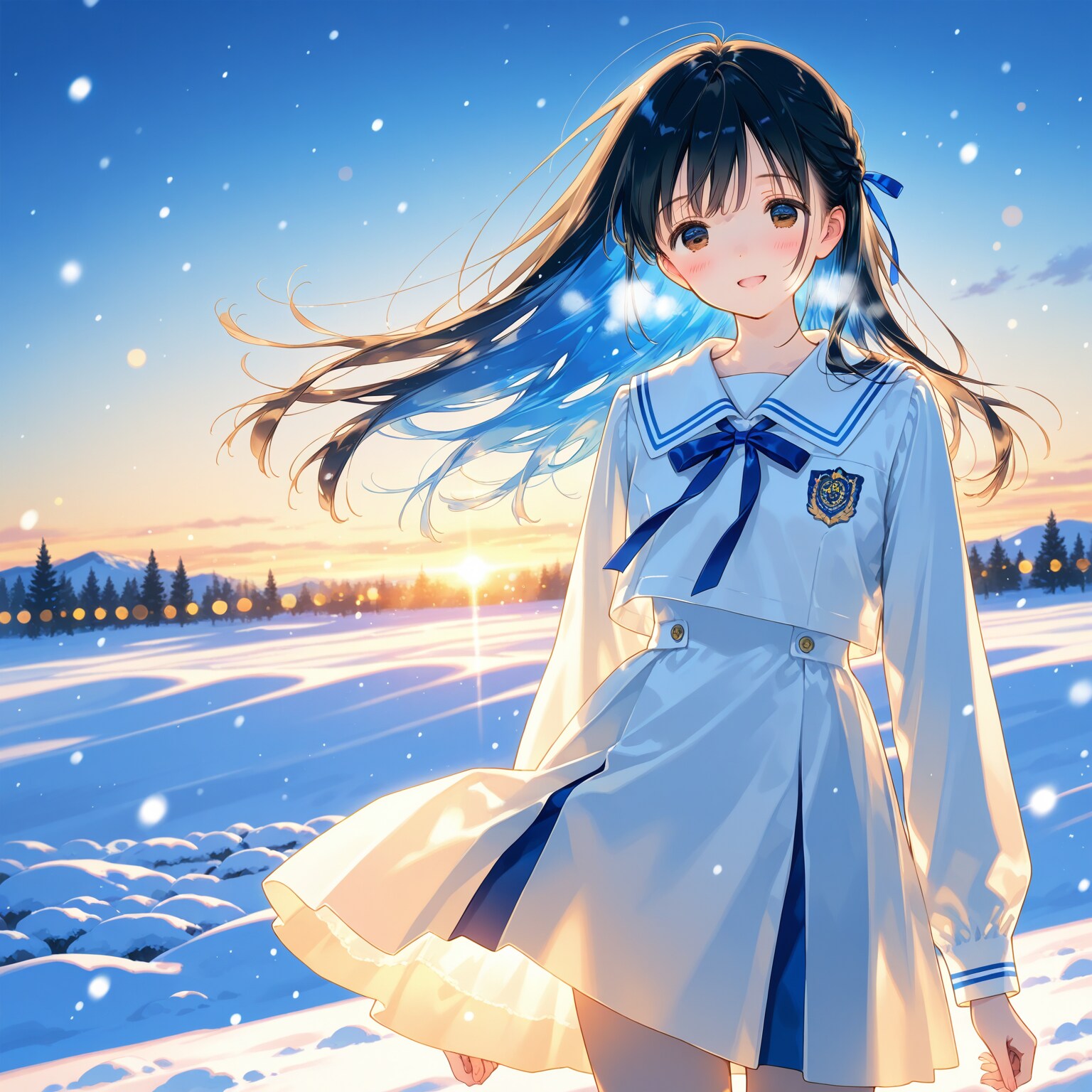 冬の少女