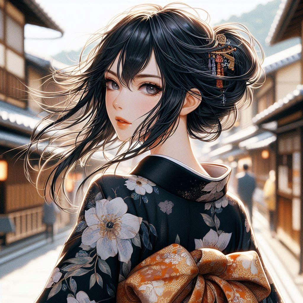 見返り美人 | の人気AIイラスト・グラビア