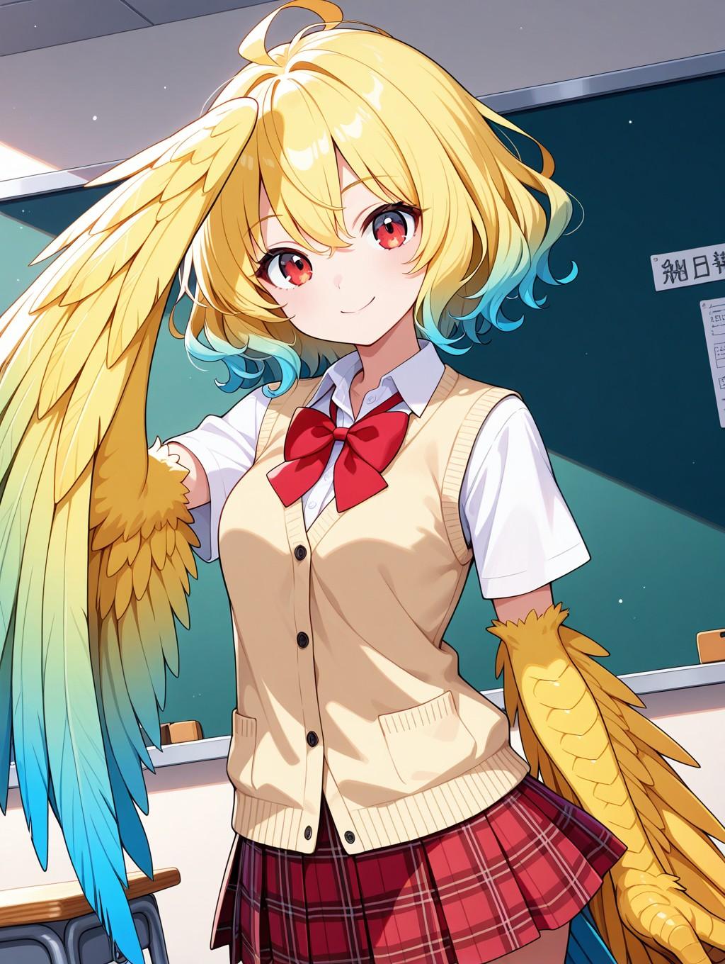 【モン娘学園】ハーピー